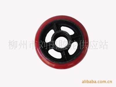 【專業(yè)銷售 6寸聚氨酯壓力萬向輪 結(jié)實(shí)耐用 大量批發(fā) 量大更優(yōu)】價(jià)格,廠家,圖片,腳輪、萬向輪,柳州市劉田膠輪供應(yīng)站-
